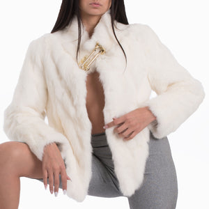 MENEZ JASMINE FUR COAT - MENEZ