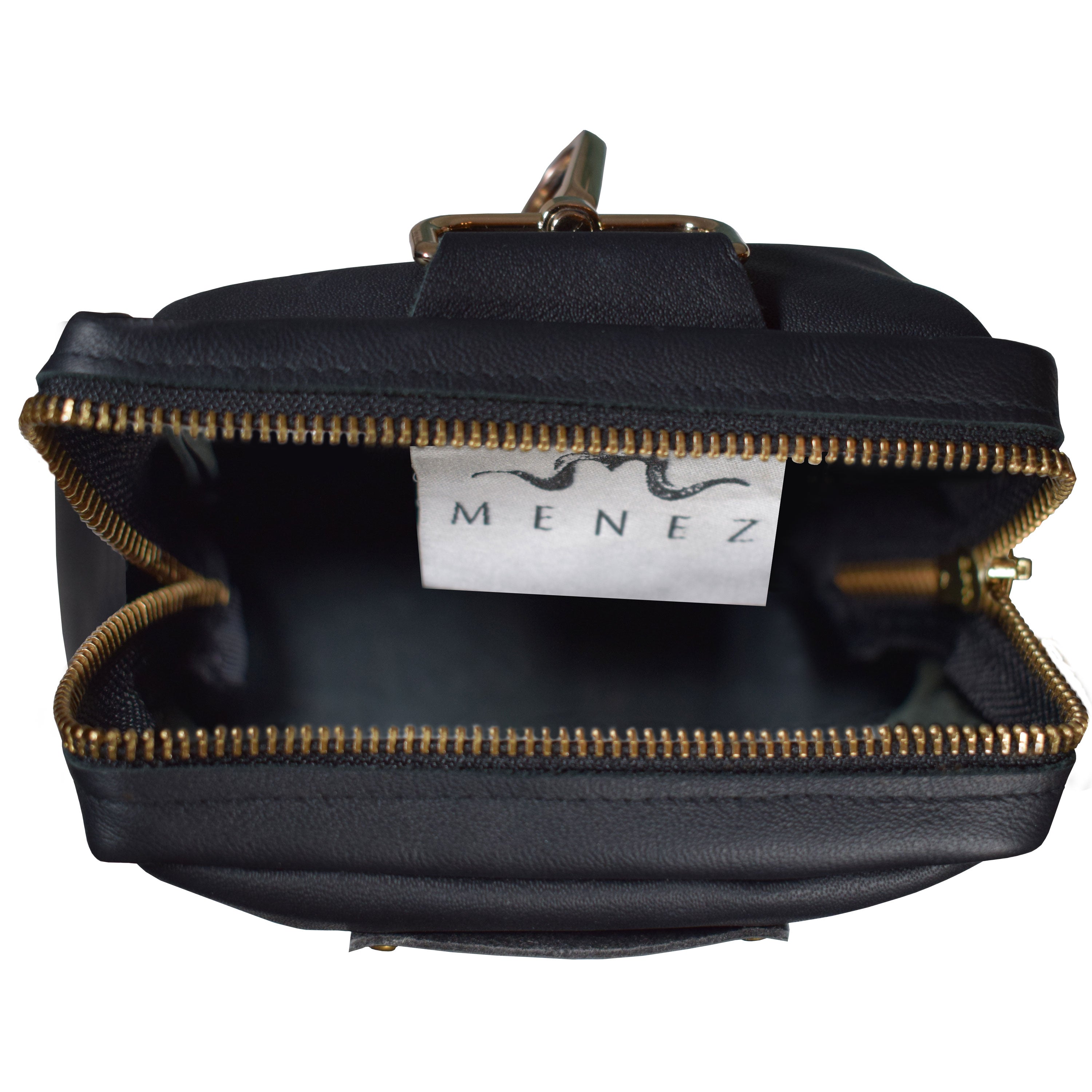 MENEZ™ LEATHER BELT CLIP BAG - MENEZ